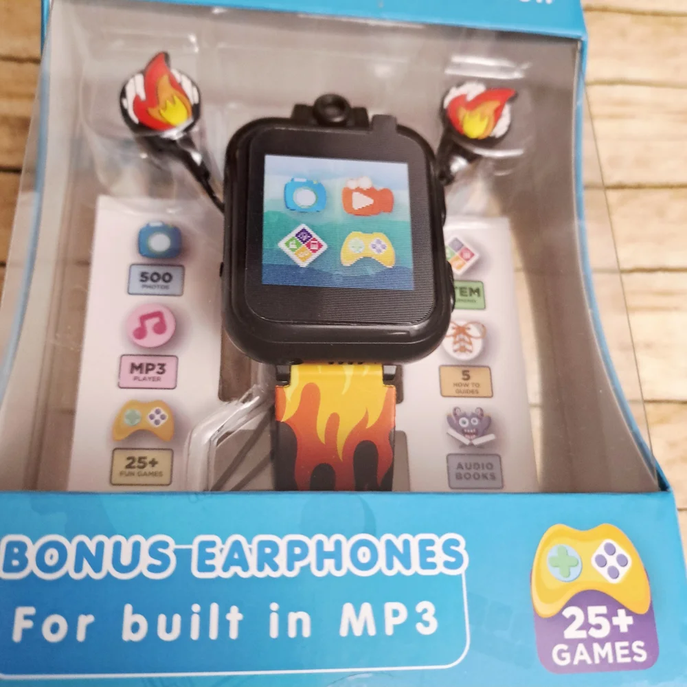 I Tech Jr. B Fire Kids Smartwatch - Black